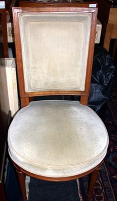 Lot 156 - Set of Eight Louis XVI Style Upholstered...