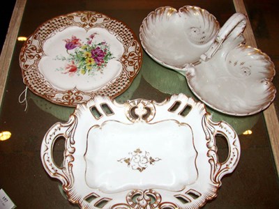 Lot 158 - Group of Ten Continental Porcelain Articles...