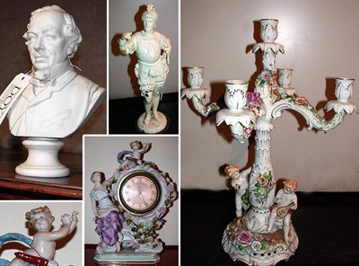 Lot 179 - Miscellaneous Group of Four Porcelain, Bisque...
