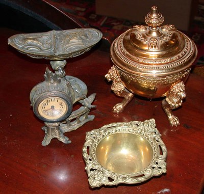 Lot 195 - Miscellaneous Group of Gilt-Metal Articles