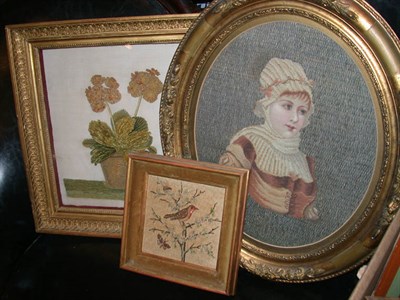 Lot 199 - Miscellaneous Group of Framed Decorative Articles