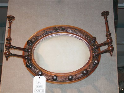 Lot 241 - Victorian Mahogany Hanging Coat Rack