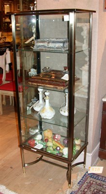 Lot 272 - Steel and Glass Vitrine