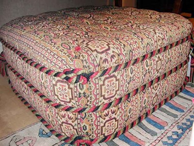 Lot 288 - Victorian Style Upholstered Ottoman