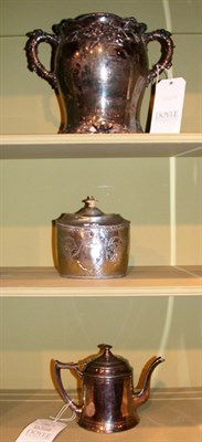Lot 342 - Group of Eight Silver Plated Articles