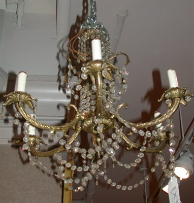 Lot 407 - Neoclassical Style Gilt-Metal and Glass...
