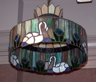 Lot 412 - Leaded Glass Shade