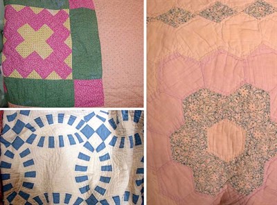 Lot 416 - Miscellaneous Group of Five Quilts