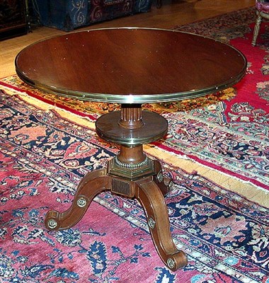 Lot 266 - Charles X Style Brass Mounted Mahogany Side...