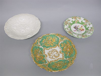 Lot 308 - Group of Three Meissen Porcelain Cabinet...
