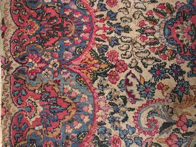 Lot 724 - Kirman Rug Southeast Persia, second quarter of...