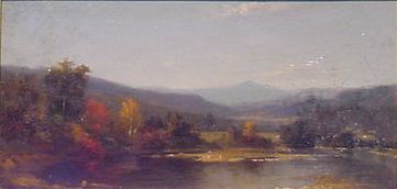 Lot 167 - George Henry Story 1835-1923 NEW HAVEN FALL,...