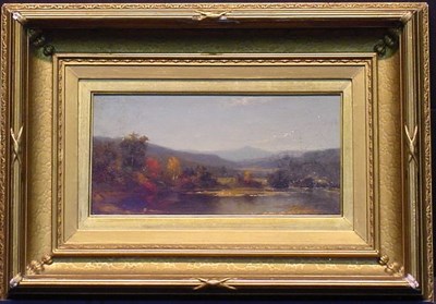 Lot 167 - George Henry Story 1835-1923 NEW HAVEN FALL,...