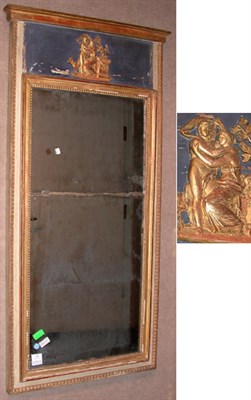 Lot 368 - Charles X Gilt-Wood and Painted Mirror Second...