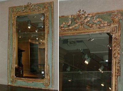 Lot 194 - Louis XVI Style Painted and Gilt Decorated...