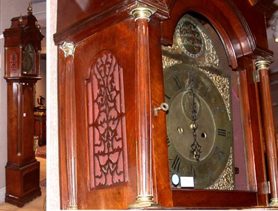Lot 226 - George III Style Mahogany Tall Case Clock The...