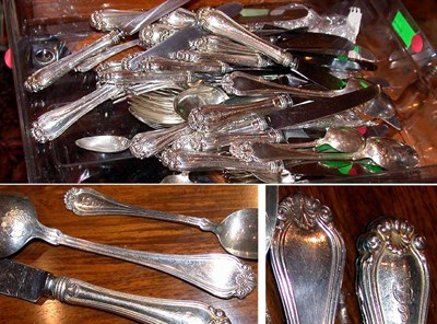 Lot 292 - American Sterling Silver Flatware Service...