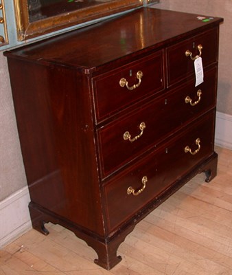 Lot 234 - George III Inlaid Mahogany Chest of Drawers...