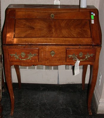 Lot 181 - Provincial Louis XV Walnut Bureau de Dame 18th...