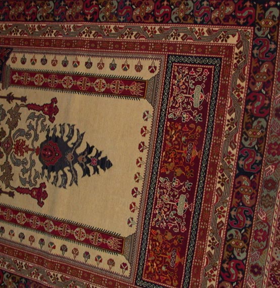 Lot 446 - Bandirma Prayer Rug Northwest Anatolia, second...