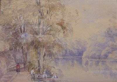 Lot 26 - European School 19th/20th Century BOATING ON A...