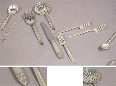 Lot 472 - International Sterling Silver Partial Flatware...