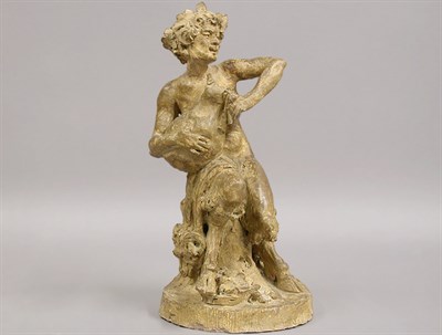 Lot 314 - Terra Cotta Sculpture Depicting a Satyr...
