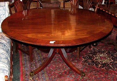 Lot 365 - Regency Mahogany Breakfast Table 19th Century...