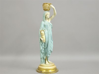 Lot 461 - Royal Worcester Porcelain Figure of a Female...