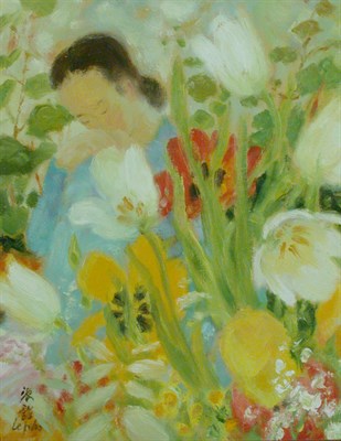 Lot 155 - Le Pho French, 1907-2001 YOUNG WOMAN WITH...