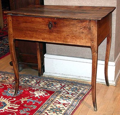 Lot 391 - Provincial Louis XV Style Lift-Top Fruitwood...