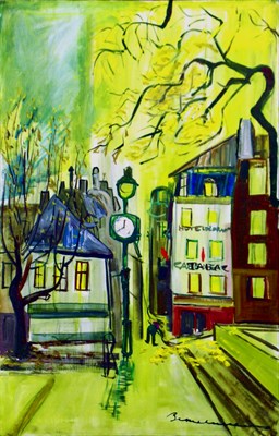 Lot 313 - Ludwig Bemelmans 1898-1962 STREET CORNER,...