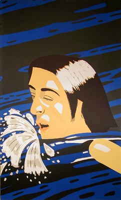 Lot 281 - Alex Katz OLYMPIC SWIMMER (M. 86) Color...