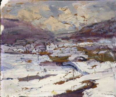 Lot 76 - Manner of Frederick Carl Frieseke VALLEY IN...