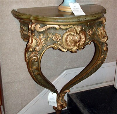 Lot 426 - Rococo Style Gilt-Wood Console Shelf Height 33...