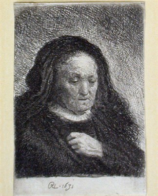 Lot 362 - Rembrandt Harmensz. van Rijn THE ARTIST'S...