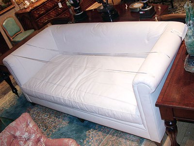 Lot 508 - Upholstered Brompton Settee