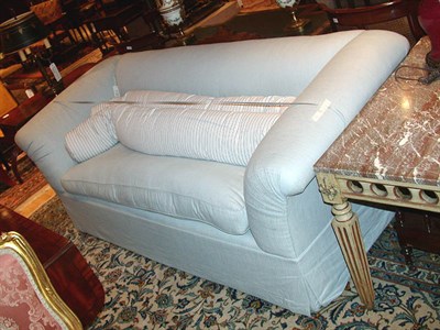 Lot 484 - Upholstered Brompton Settee