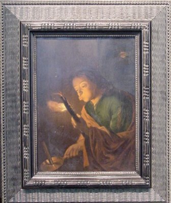 Lot 31 - After Godfried Schalken BOY BLOWING ON A FIRE...
