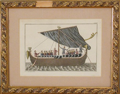 Lot 103 - Artist Unknown [SHIPS AT SEA] Eight...