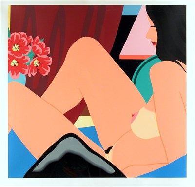 Lot 409 - Tom Wesselman HELEN NUDE Color screenprint,...