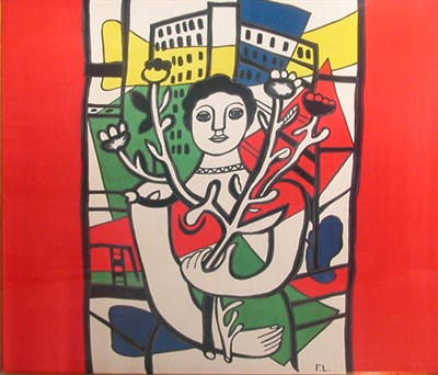 Lot 308 - After Fernand Leger [COMPOSITION AVEC FEMME]...
