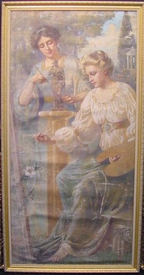 Lot 1 - American School 20th Century ALLEGORY OF THE...