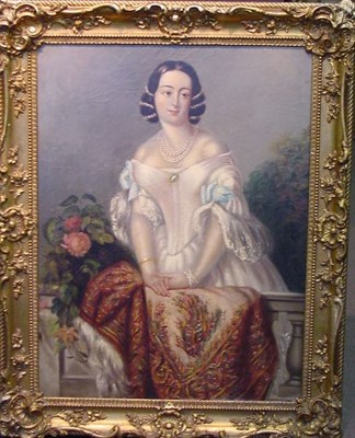 Lot 18 - Continental School 19th Century PORTRAIT OF A...