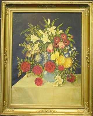Lot 23 - Manner of Adelheid Dietrich FLORAL STILL LIFE...