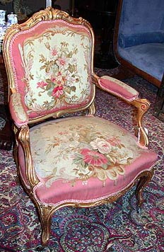 Lot 182 - Set of Three Louis XV Style Gilt-Wood...