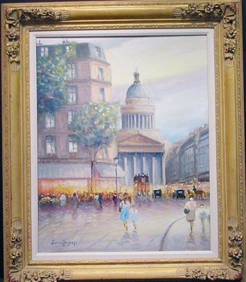 Lot 75 - Luciano Rampaso Italian, b.1936 LA MONTEE DE...