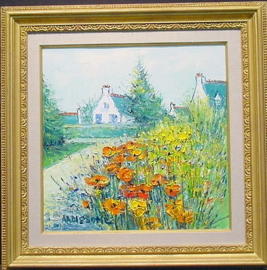 Lot 3 - Yolande Ardissone French, b.1927 L'AUBERE DES...