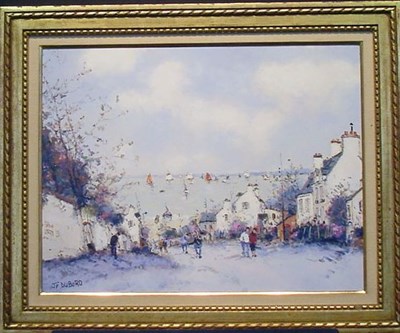 Lot 20 - Jean Pierre Dubord French, b.1949 LA DESCENTE...