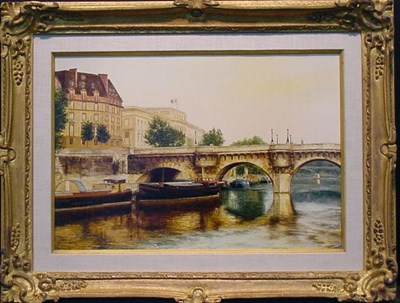 Lot 34 - Lionel Garner French, b.1931 LE PONT NEUF...
